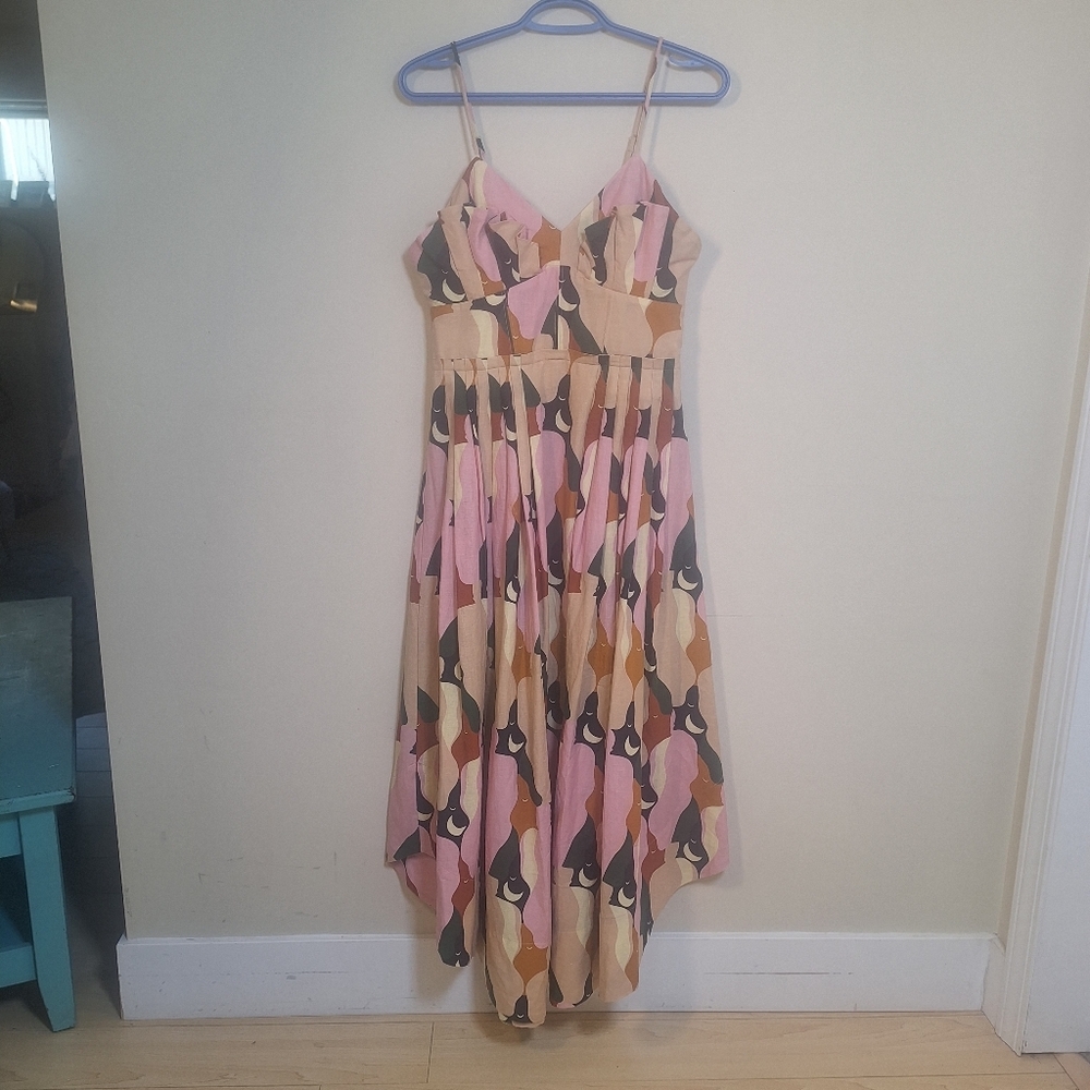 FARM RioThe Kiss Printed Maxi Dress Size S - Picture 16 of 16